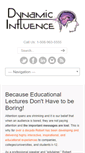 Mobile Screenshot of dynamicinfluence.com